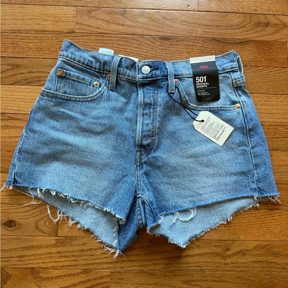 Levi's Women's Classic Blue Jean Shorts Size 27